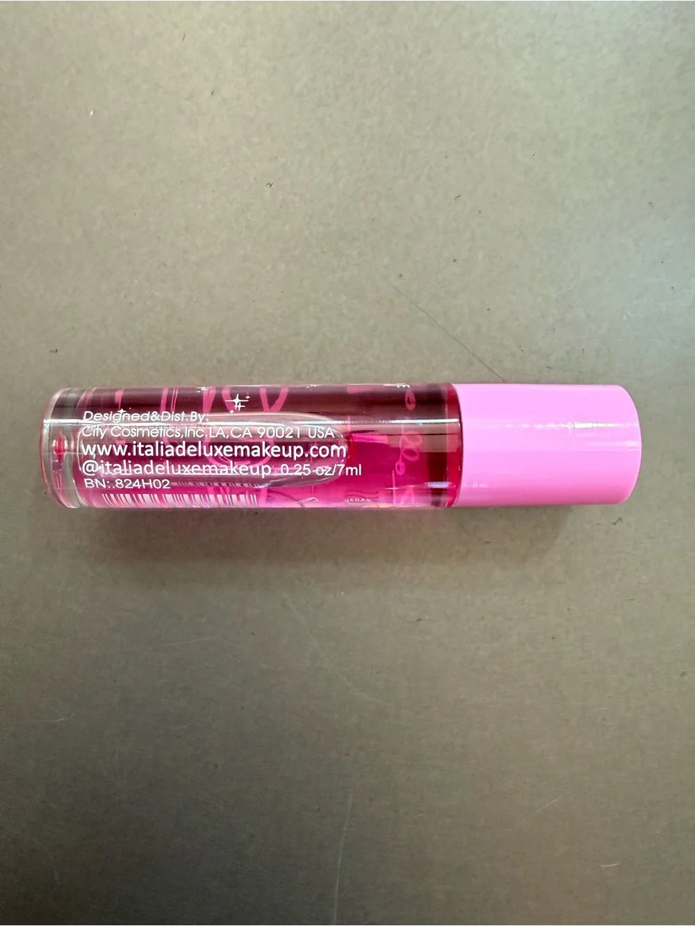 Italia Deluxe Fruity Roll-on Lip Gloss - Bubblegum